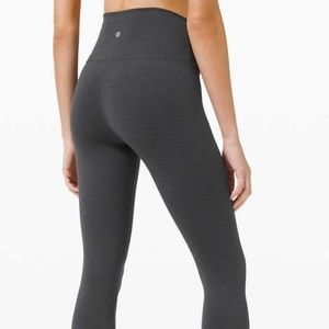 Lululemon Wunder Train 25” Legging Heather Grey